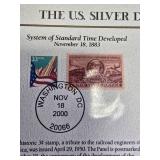 US Silver Dollar Collection with 3 Silver Dollars