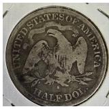 1877-S Seated Half Dollar