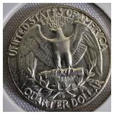 1962-P Franklin Half, 1962-D Quarter, and 1962-P Dime - All from mint sets and all high grade MS 65-67.