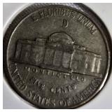 9 different types of silver war nickels: 1943 - P, D, S; 1944 - P, D, S; and 1945 - P, D, S.