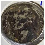 9 different types of silver war nickels: 1943 - P, D, S; 1944 - P, D, S; and 1945 - P, D, S.