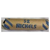 Roll of 40 1968-D Brilliant Uncirculated (BU) Nickels