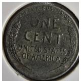 Set of 1943 P, D, and S Steel War Pennies in Better Grades.