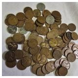100 Wheat Pennies