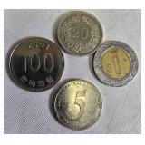Foreign and Token Coins