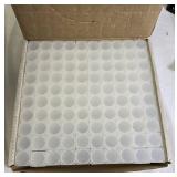 Box of 100 Nickel Plastic coin holders, each holds 40 nickels.