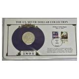 1894-O Morgan Silver Dollar Collector Series in Sleeve.