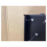 Three-Sided Pegboard Retail Display On Casters 61"x21" (Minor Damage)
