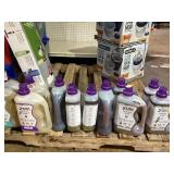 LOT OF Various Home Essential Merchandise (Laundry Detergent, Spin Mops, Dusters, Washing Machine Cleaners, & More!)