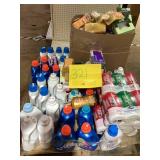 LOT OF Various Home Essential Merchandise (Clorox Wipes, Laundry Detergent, Fabric Spray, & More!)