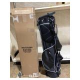 Costway Golf Stand Cart Bag with 4 Way Divider Carry Organizer Pockets