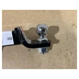 Hyper Tough 2 inch Drop Trailer Hitch with 5/8 inch Pin, Class III, Black, 2 inch Ball (Missing Hitch Pin, See Photos)