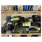 LOT OF Assorted Chargers, Earbuds, & Extension Cords
