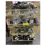 LOT OF Assorted Chargers, Earbuds, & Extension Cords