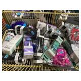 LOT OF Assorted Chargers, Earbuds, & Extension Cords