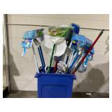 LOT OF Brooms & Mops