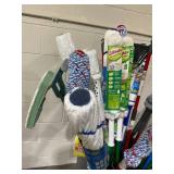 LOT OF Brooms & Mops