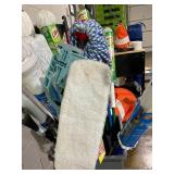 LOT OF Brooms & Mops