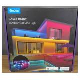 Govee Outdoor LED Strip Lights 65.6ft with Alexa and Google App Control $114.99 Retail - Brand New