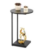 Small C Shaped End Table Black $34.99 Retail - Brand New
