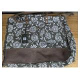 Large Overnight Bag with Handles and Zipper $44.99 Retail - Brand New