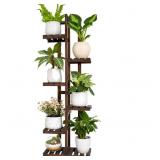 Wood Plant Stand 6 Tier for Indoors or Outdoors $51.99 Retail - Brand New