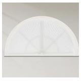 Arch Window Shade White 36" x 72"