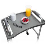 Grey Walker Tray with Cup Holder $34.99 Retail - Brand New