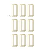 Center Piece Vase Stands Golden $52.99 Retail - Brand New