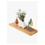 Oak Floating Shelf 20" Wood $32.99 Retail - Brand New