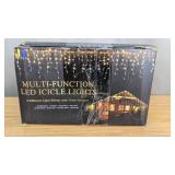 Christmas String Lights for Outdoors Warm White 8ft - Brand New