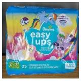 Pampers Easy Ups My Little Pony 2T-3T 25 Count - Brand New