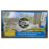 Cat Window Suction Cup Hammock Beige - Brand New