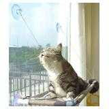 Cat Window Suction Cup Hammock Beige - Brand New