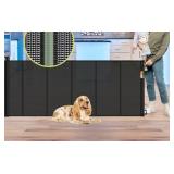 Retractable Gate Extra Wide 33" Tall 80" Wide Mesh Black $59.99 Retail - Brand New