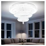 Crystal Ring Chandelier $599.99 Retail - Brand New