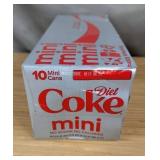 Diet Coke Mini 10 Pack - Brand New