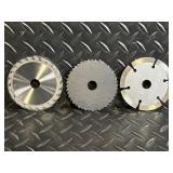 WORX 3-3/8 in Circular Saw Blades Set - 24T, 60T & 4-TEETH HSS 85mm