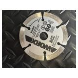 WORX 3-3/8 in Circular Saw Blades Set - 24T, 60T & 4-TEETH HSS 85mm