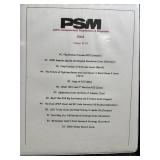 PSM PlayStation Magazine Collection in Binder - 2000-2001 Issues