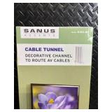 Sanus Accents Cable Tunnel A301-W1 - Decorative AV Cable Channel