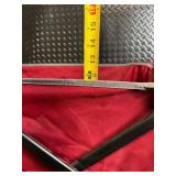 ULINE Folding Wagon - Red Collapsible Utility Cart with Telescoping Handle