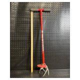 Garden Weasel Weasel Claw Pro Weed Puller - Red, 34in Length