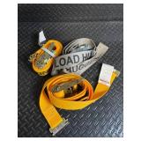 Kinedyne Ratchet Tie-Down Straps (Lot of 3) - 1000 LBS WLL