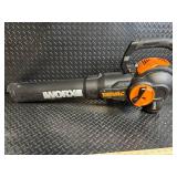 WORX Trivac WG512 120V 12A Corded Mulcher/Vacuum/Blower