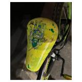 Teenage Mutant Ninja Turtles Kids Bike 16-Inch Black with Neon Green Rims