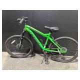Nighthawk Mountain Bike - Green, 26-Inch Wheels, Disc Brakes, 21-Speed