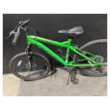 Nighthawk Mountain Bike - Green, 26-Inch Wheels, Disc Brakes, 21-Speed