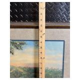 Lake Scene Framed Print by S. Innazzo - Edition 124/650, 1995