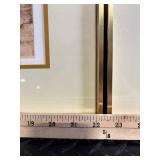 Nautical Harbor Prints - Arch-Top Pair in Gold Frames